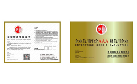 中国企业信用评定